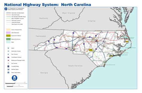 Challenges of implementing MAP Road Map Of North Carolina